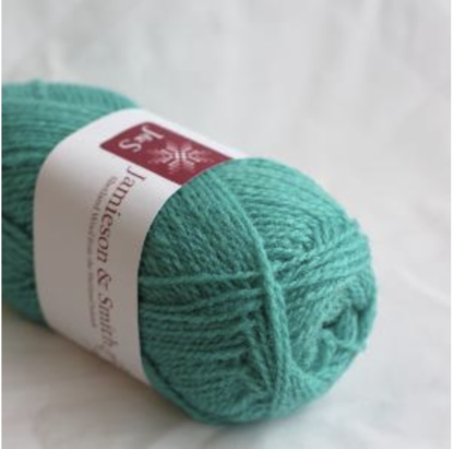 71 Bright Turquoise 2 ply Jumper Weight