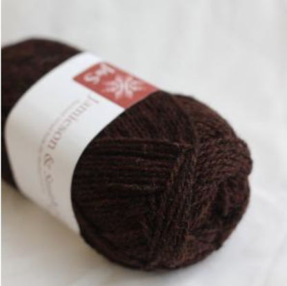 80 Brown 2 ply Jumper Weight