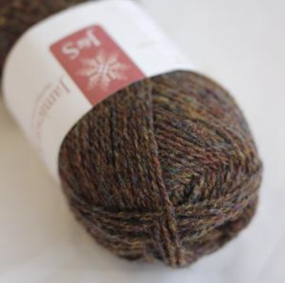 FC58 Marled Brown Mix 2 ply Jumper Weight