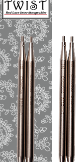 ChiaoGoo Lacepinner 10 cm utskiftbare pinnetupper (til løse vaiere)