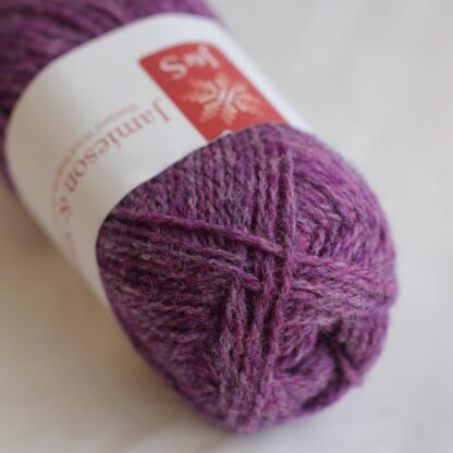 FC123 Cool Mid Purple Mix ply Jumper Weight