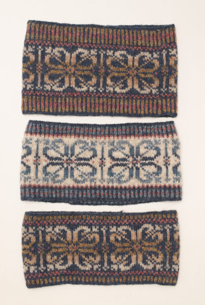 Burra løs hals og pannebånd i Fair Isle - garnpakke - Bilde 4