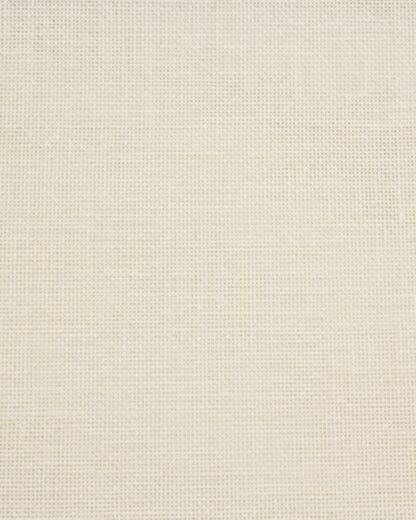Lin hvit/ubleket 12 tråder per cm