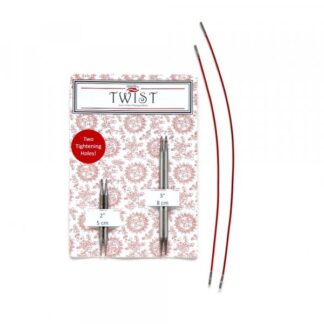 Twist Short combo 5 og 8 cm - mini vaier